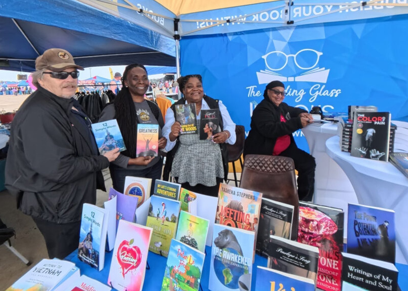 Reading Glass Books at the Power in the Pines Air Show